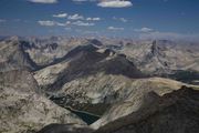 View Northwest Along Wind River Range Crest. Photo by Dave Bell.