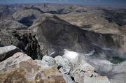 Wide Angle View From Wind River Peak Summit. Photo by Dave Bell.