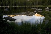 Sunrise Over Lower Baer Lake. Photo by Dave Bell.