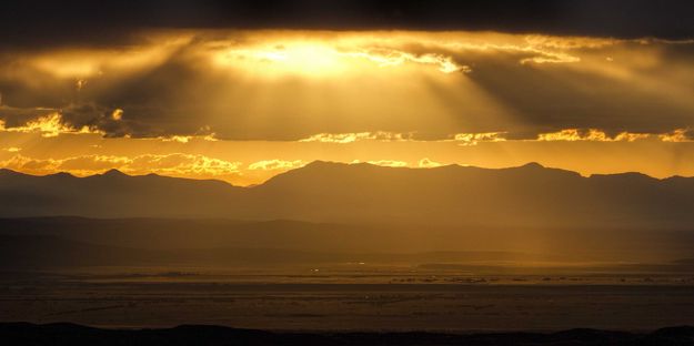 Sunset Explosion. Photo by Dave Bell.