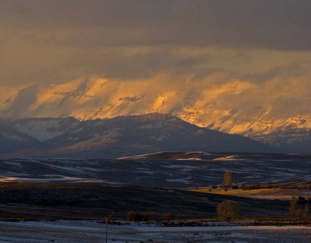 Distant Sawtooth. Photo by Dave Bell.