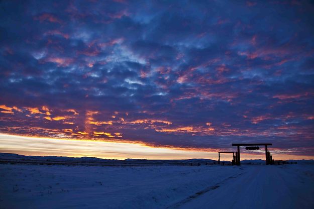 Bootjack Ranch Gate. Photo by Dave Bell.