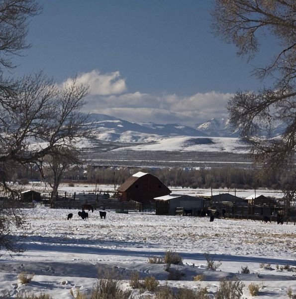 Beautiful Sublette County Ranch. Photo by Dave Bell.