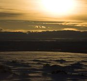 Late Winter Afternoon Over Wyoming Range. Photo by Dave Bell.