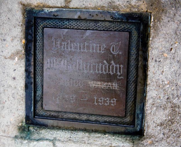 Valentine McGillicuddy Tomb. Photo by Dave Bell.