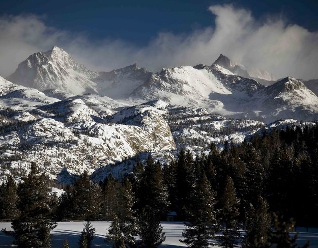 Wintery Peaks On The Divide. Photo by Dave Bell.