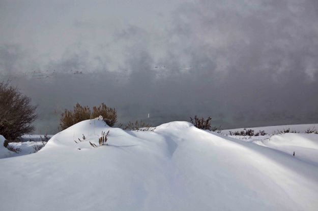 Sandy (Brrrr...) Beach. Photo by Dave Bell.