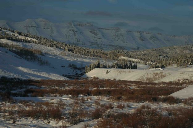 Fisherman Creek Valley With Sawtooth. Photo by Dave Bell.