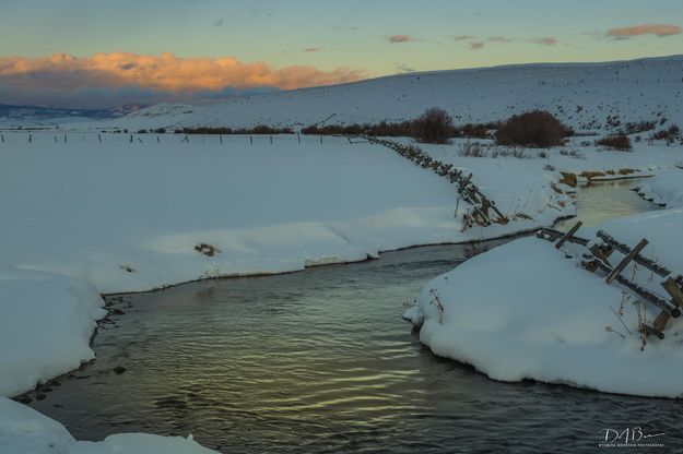 Orange Over The Wind Rivers. Photo by Dave Bell.