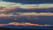 Sunrise On Triple Peak. Photo by Dave Bell.