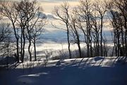 Calm Above; Roaring Winds Below. Photo by Dave Bell.