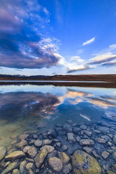 Soda Lake Mirror. Photo by Dave Bell.