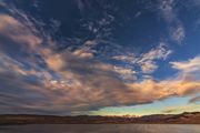 Sundown Clouds At Soda Lake. Photo by Dave Bell.