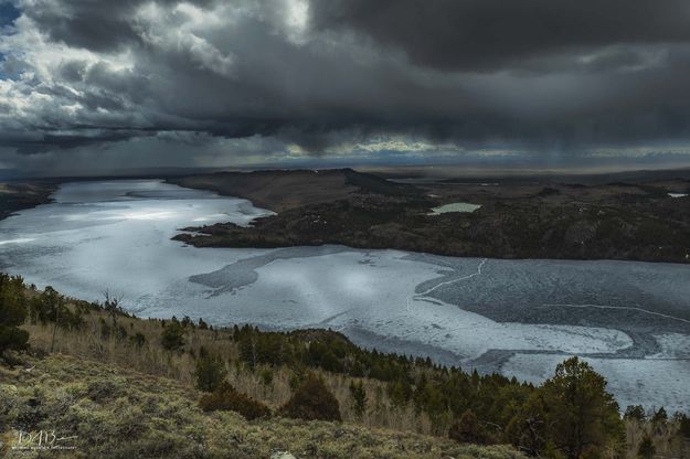 Incoming Squall Line. Photo by Dave Bell.