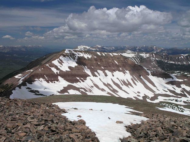 Mt. Coffin--Looking North. Photo by Dave Bell.