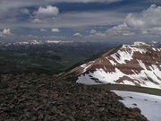 Mt. Coffin and Salt River Range. Photo by Dave Bell.