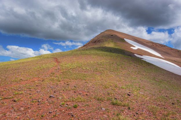 Final Summit Push. Photo by Dave Bell.