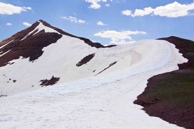 Unnamed Peak South Of Wyoming Peak. Photo by Dave Bell.