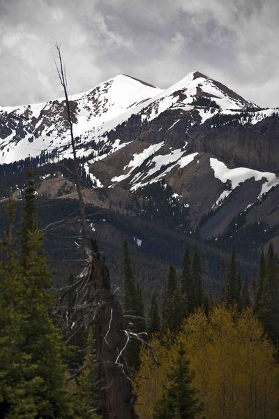 Twin Triple Peak Summits. Photo by Dave Bell.