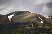 Bald Ridges Above Cottonwood Creek. Photo by Dave Bell.