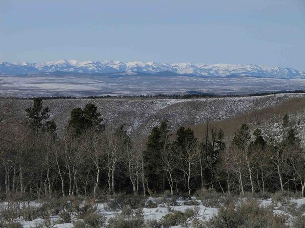 Wyoming Range Panorama. Photo by Dave Bell.