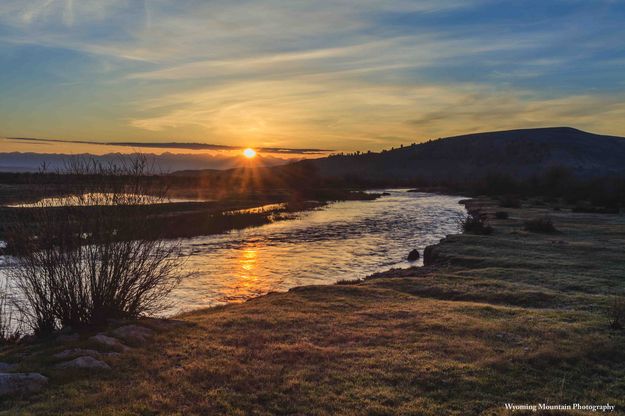 Horse Creek Sunrise. Photo by Dave Bell.