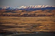 Daniel Valley At Sunset. Photo by Dave Bell.