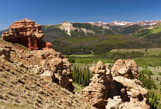 Across To Wyoming Peak. Photo by Dave Bell.