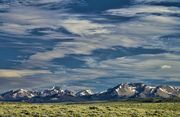 Morning Light On Southern Wind Rivers And Great Clouds. Photo by Dave Bell.