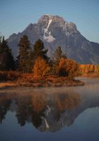 Mt. Moran At Oxbow. Photo by Dave Bell.