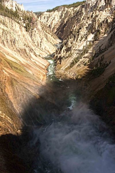 Lower Falls Mist. Photo by Dave Bell.