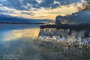 Beautiful Newly Formed Ice On Fremont Lake--January 5-6