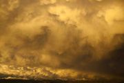 Double Rainbow And Wild Clouds