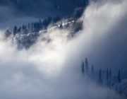 Full Moon Set Sequence and Stormy Mountains!