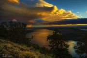 Fremont Lake Sunset And Clouds-September 19