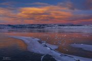 Sunset On Shiny Ice-Jan 24