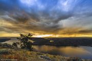 Sunset Magnificence On Skyline Drive--September 29, 2016