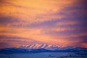 Colorful Sawtooth Sunset