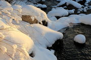 1/28/2012 - Snow Pillows. Photo by Fred Pflughoft.