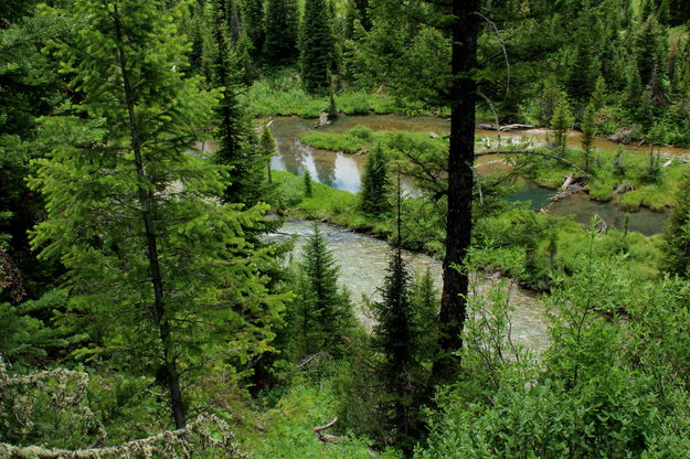 Granite Creek Overlook. Photo by Fred Pflughoft.