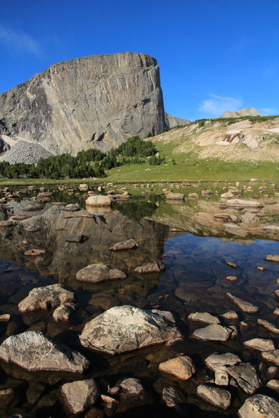 Mount Hooker Reflection. Photo by Fred Pflughoft.