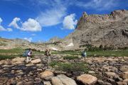 Beneath Musembeah Peak. Photo by Fred Pflughoft.