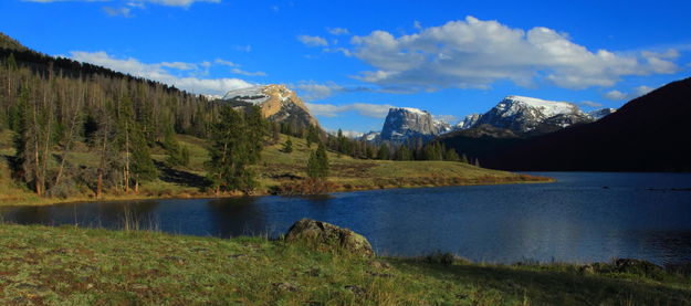 Lakeside Panorama. Photo by Fred Pflughoft.