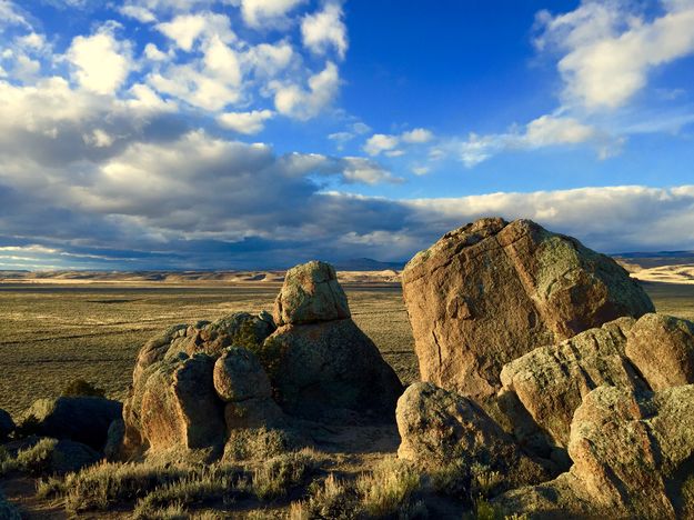 Stonehenge off Boulder Lake Road. Photo by Fred Pflughoft.