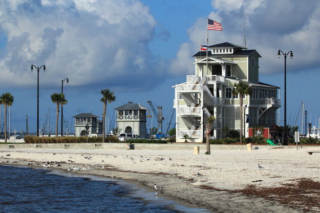 Gulfport Municipal Marina, Mississippi. Photo by Fred Pflughoft.