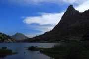 Sundance Pinnacle above North Lk.. Photo by Fred Pflughoft.