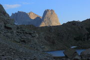 Sunrise on Pingora. Photo by Fred Pflughoft.