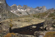 The Cirque near Jackass Pass. Photo by Fred Pflughoft.