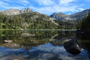 Reflection at Big Sandy. Photo by Fred Pflughoft.