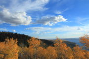 Clouds Above the Color. Photo by Fred Pflughoft.